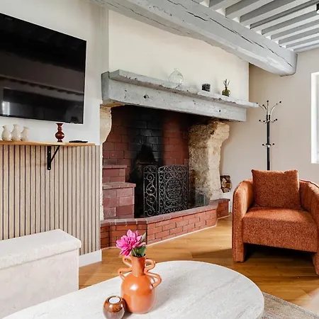 펜션 Air-conditioned Maison Deauville-trouville Bonneville-sur-Touques