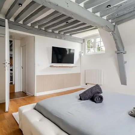 Air-conditioned Maison Deauville-trouville
